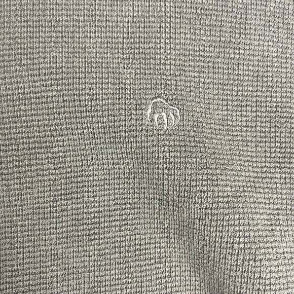 Wolverine  1/4 Zip Mens 2XL Waffle Knit Outdoor Workwear Gorpcore Brown - Picture 8 of 11